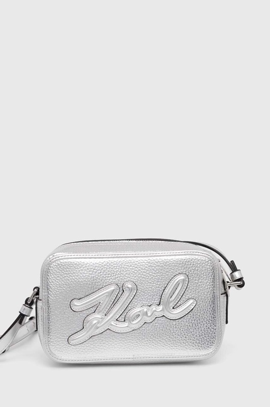 Karl Lagerfeld torebka aplikacja srebrny 245W3094