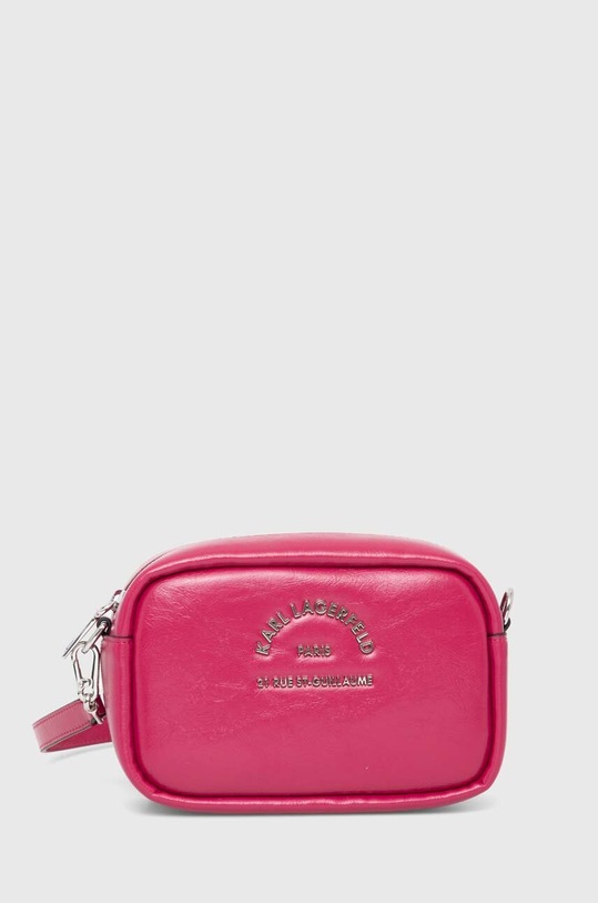 Karl Lagerfeld torebka aplikacja różowy 245W3096