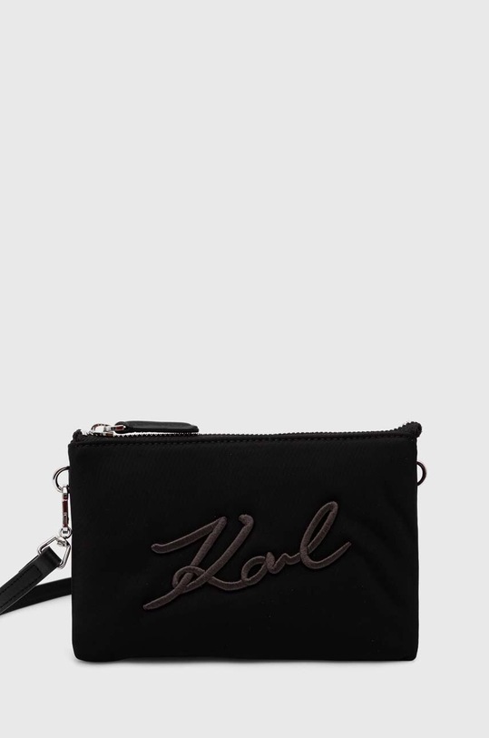 Karl Lagerfeld torebka tekstylny czarny 245W3212
