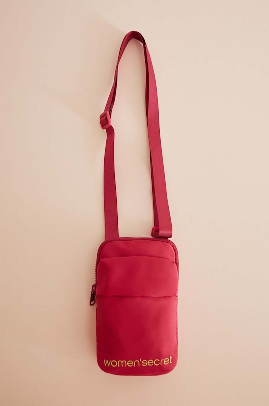 Malá taška women'secret MINI ACCESSORIES 3 jednofarebný ružová 1377607