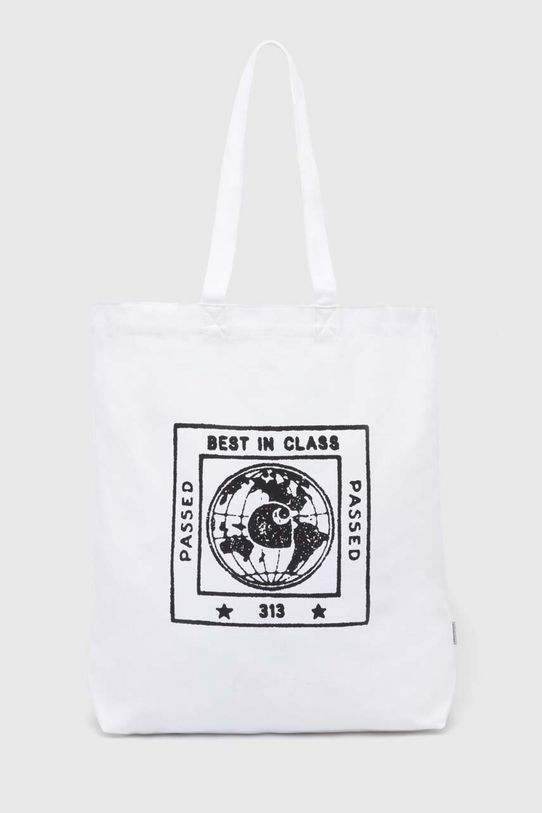 Хлопковая сумка Carhartt WIP Stamp Tote печать белый I033629.00AXX