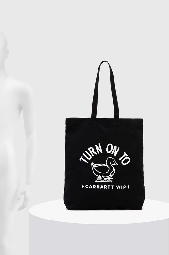 Pamučna torba Carhartt WIP Stamp Tote I033629.0D2XX