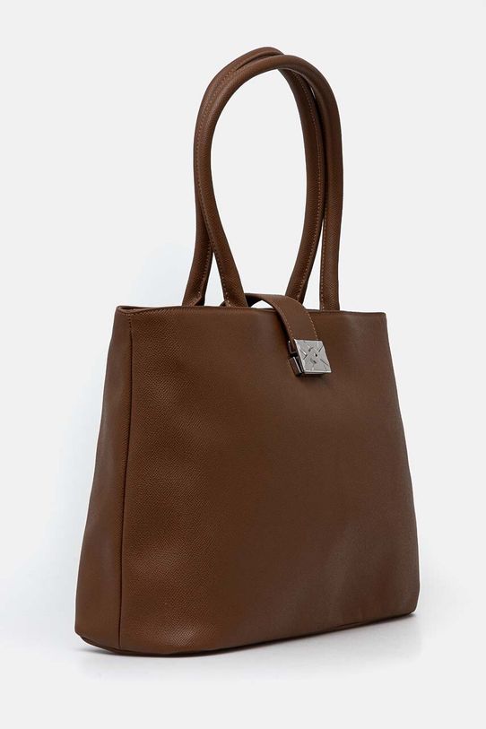 United Colors of Benetton torebka 6HKVDY05J brązowy AW24