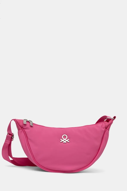 Kabelka United Colors of Benetton hladký růžová 6RIPDY05W