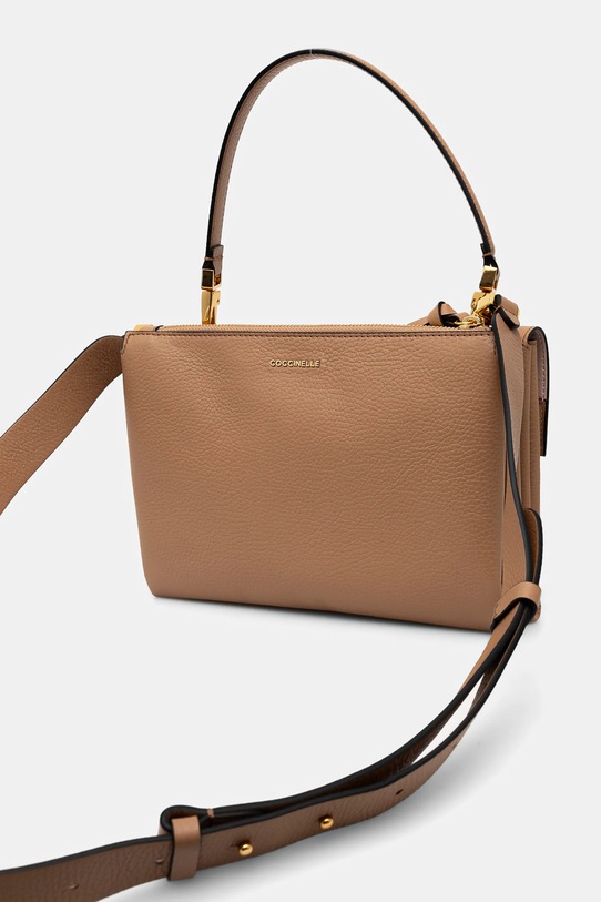 Doplňky Kožená kabelka Coccinelle ARLETTIS E1.MD5.12.08.01 béžová