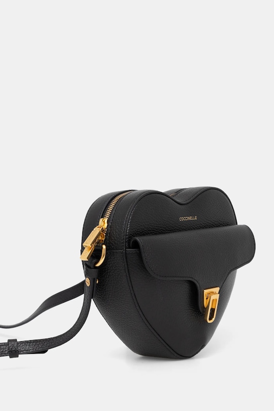 Coccinelle borsa a mano in pelle COCCINELLE BEAT SOFT E1.MF6.55.01.01 nero AW24