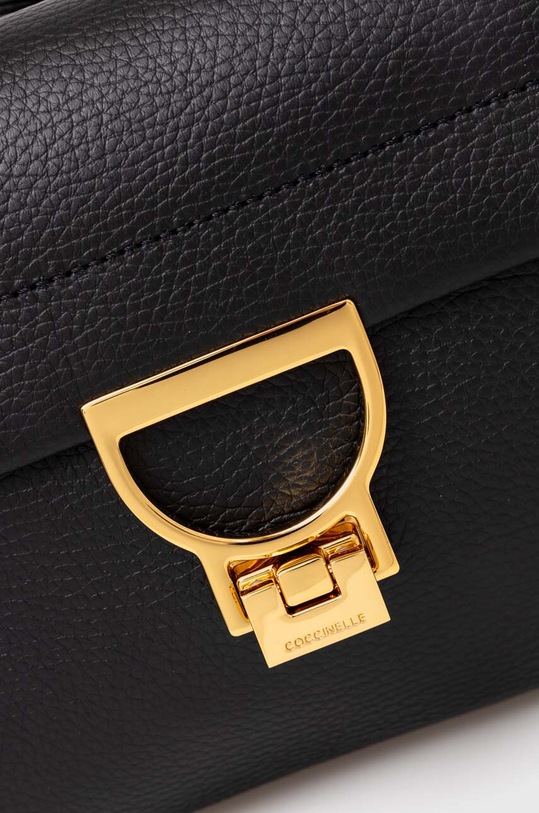Akcesoria Coccinelle torebka skórzana ARLETTIS SIGNATURE E1.ND8.12.08.01 czarny