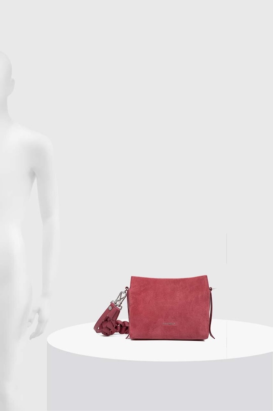 Semišová kabelka Coccinelle BOHEME SUEDE BIMATERIAL E1.P6P.58.01.01.S