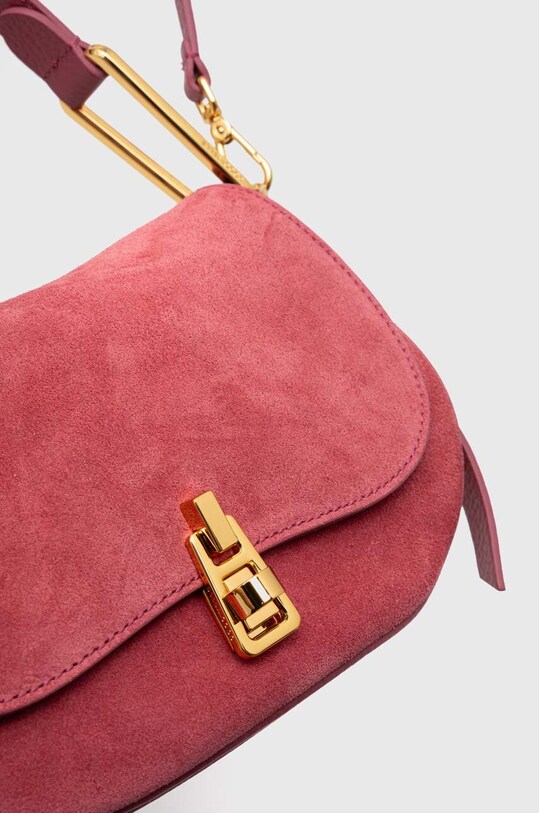 Аксессуары Кожаная сумочка Coccinelle MAGIE SUEDE BIM E1.PQS.58.01.01.S розовый