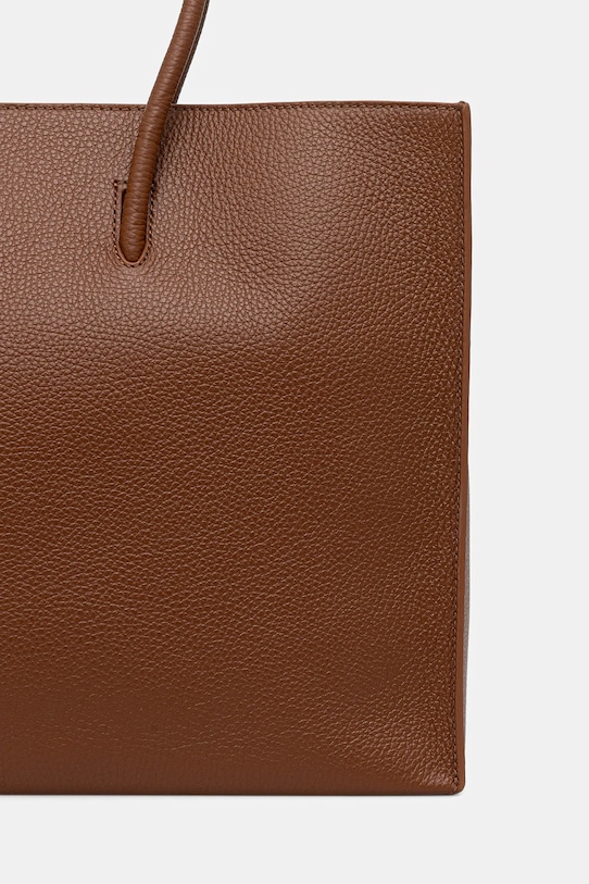 Аксесоари Кожена чанта Coccinelle COCCINELLEMYRTHA MAXI LOG E1.QBB.18.01.01 кафяв