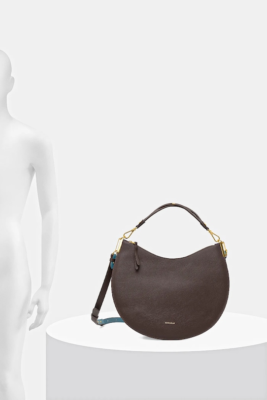 Kožená kabelka Coccinelle COCCINELLESUNUP E1.QKF.13.01.01