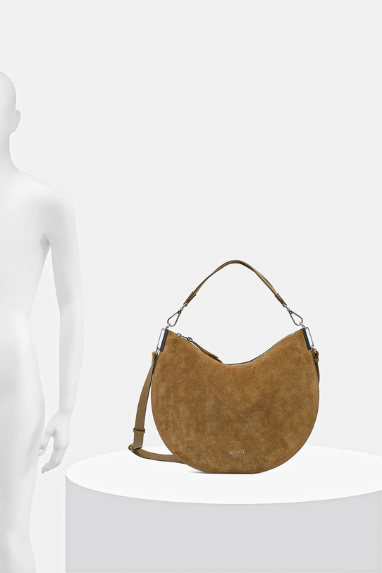 Coccinelle torebka zamszowa COCCINELLESUNUP SUEDE E1.QKG.13.01.01