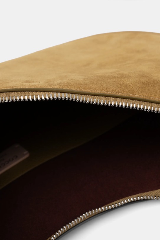 Coccinelle torebka zamszowa COCCINELLESUNUP SUEDE E1.QKG.13.01.01 zielony