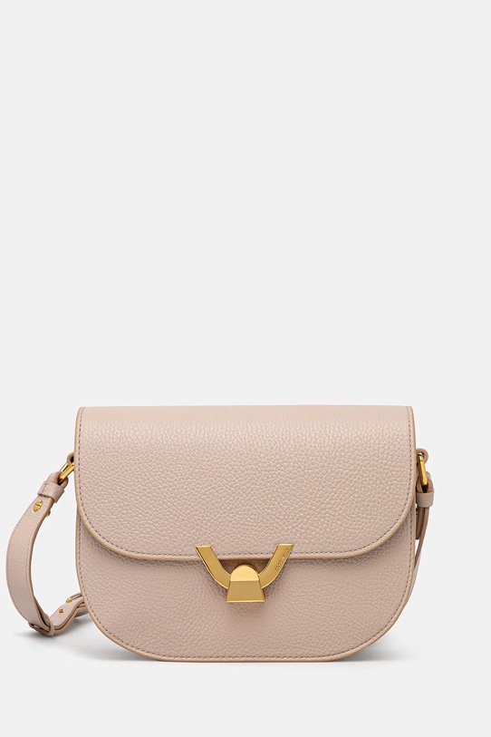 Kožna torba Coccinelle COCCINELLEDEW bez uzorka bež E1.QTF.15.03.01