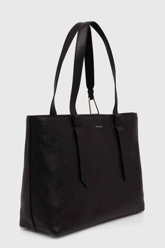 Coccinelle poseta de piele COCCINELLEMALORY E1.R1K.11.01.01 negru SS25