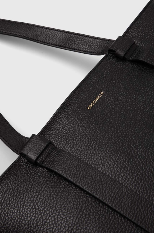 Coccinelle poseta de piele COCCINELLEMALORY negru E1.R1K.11.01.01