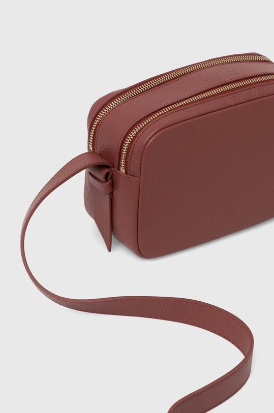 Doplňky Kožená kabelka Coccinelle COCCINELLEMALORY E1.R1K.15.01.01 hnědá