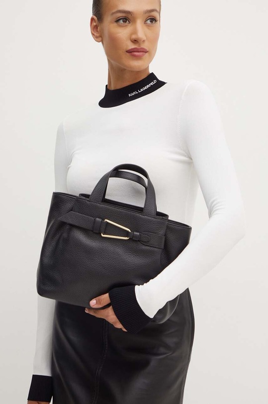 Kožená kabelka Coccinelle COCCINELLEMALORY E1.R1K.18.01.01