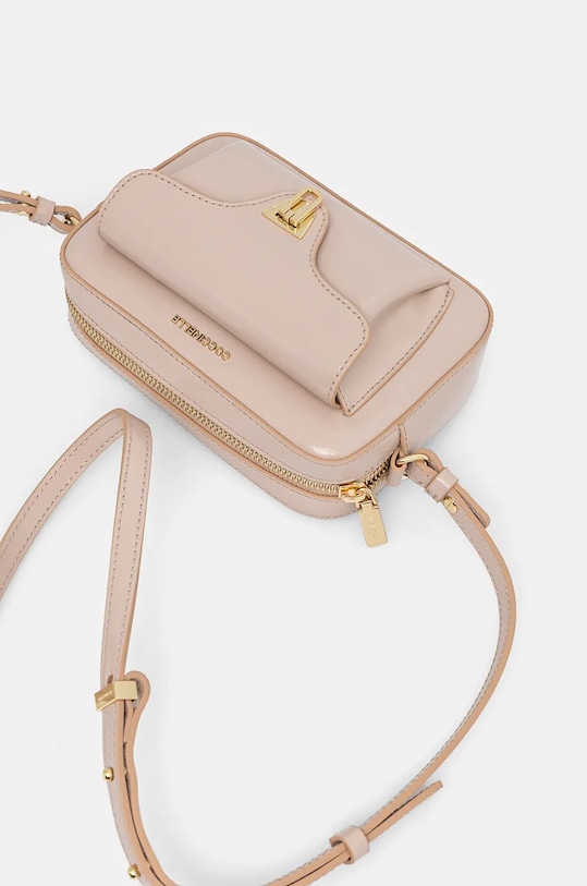 Coccinelle torebka skórzana BEAT SHINY CAL różowy E1.R88.55.04.01