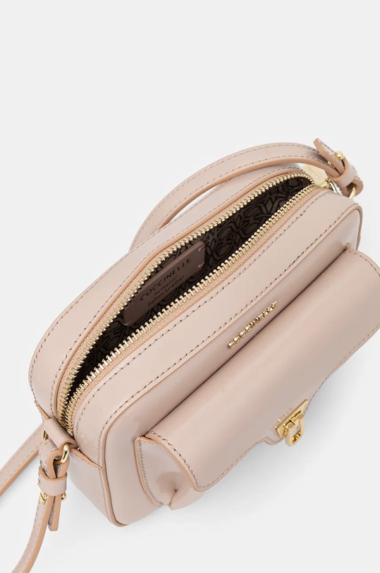 Coccinelle torebka skórzana BEAT SHINY CAL E1.R88.55.04.01 różowy