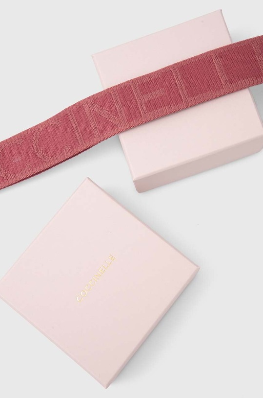 Kiegészítők Coccinelle táskapánt NASTRO SIGNATURE E3.M21.68.25.21.S rózsaszín