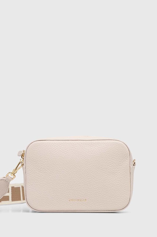 Coccinelle torebka skórzana TEBE skóra licowa beżowy E5.MN5.55.I1.01.S