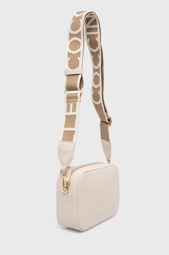 Coccinelle torebka skórzana TEBE E5.MN5.55.I1.01.S beżowy AW24