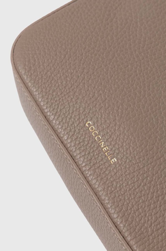 Coccinelle poseta de piele TEBE bej E5.MN5.55.I1.01.S