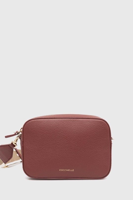 Coccinelle torebka skórzana TEBE skóra licowa brązowy E5.MN5.55.I1.01.S