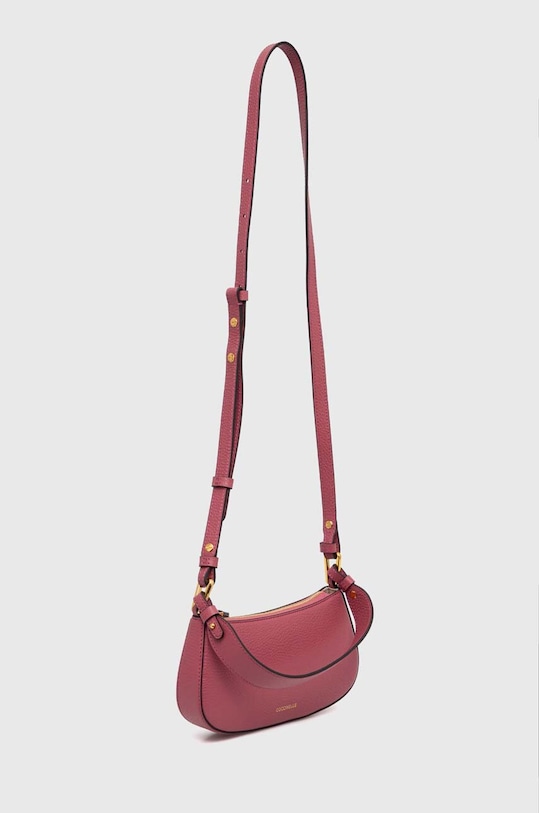 Coccinelle torebka skórzana MERVEILLE E5.MRF.52.01.01.S różowy AW24