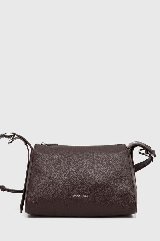 Coccinelle borsa a mano in pelle COCCINELLEBISHOP pelle fiore marrone E5.RPA.55.01.01