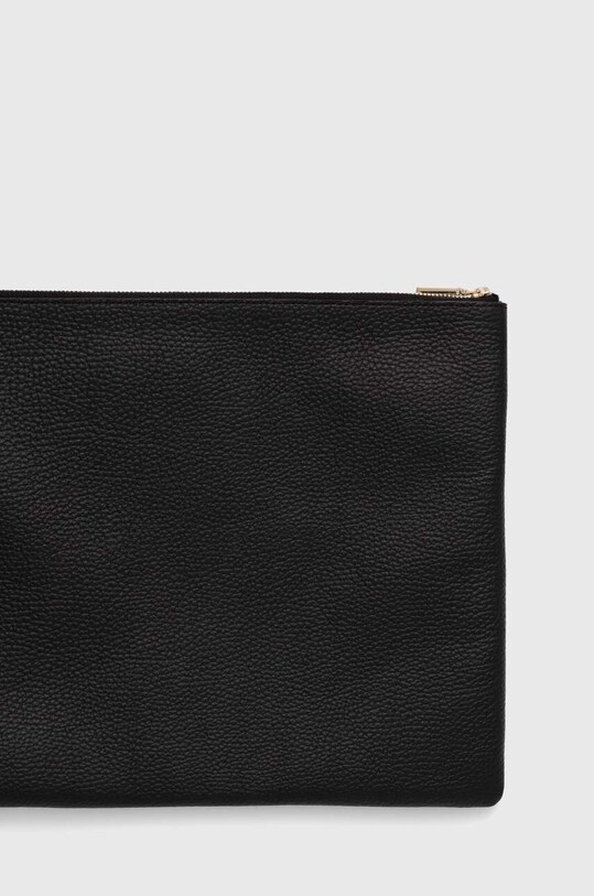 Coccinelle custodia per laptop in pelle COCCINELLENEIL E5.RUJ.16.01.01 nero AW24