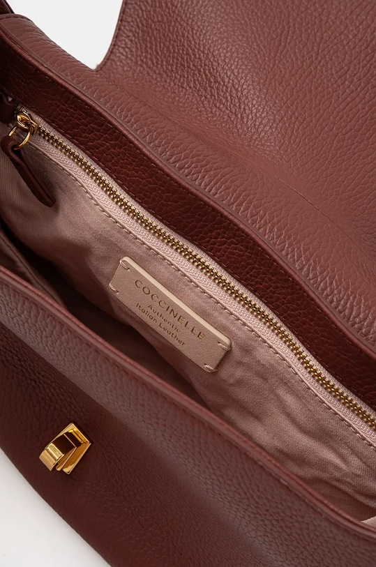 Kožená kabelka Coccinelle COCCINELLEMAGIE SOFT E1.PQR.18.03.01.S oranžová