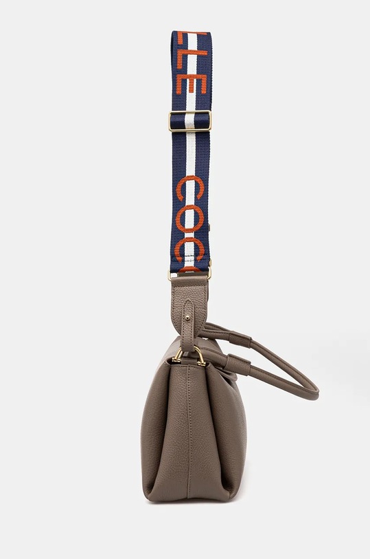 Kožená kabelka Coccinelle COCCINELLEECLYPS E1.Q9F.12.01.01.S béžová AW24