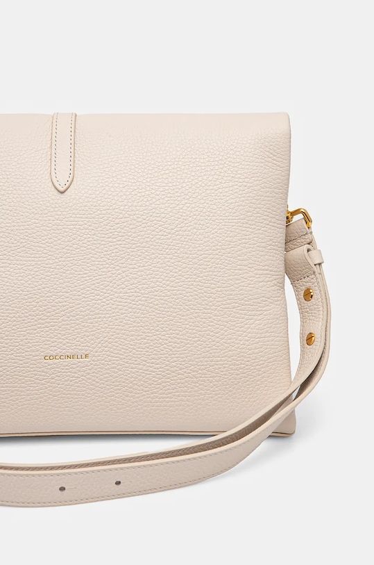 Doplňky Kožená kabelka Coccinelle COCCINELLEDORIAN E1.RCK.12.01.01 béžová