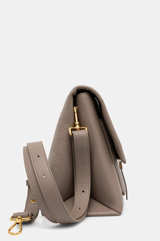 Δερμάτινη τσάντα Coccinelle COCCINELLEDORIAN E1.RCK.12.01.01 μπεζ AW24