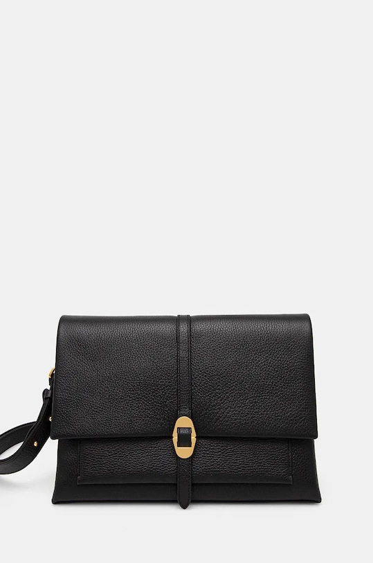 Coccinelle torebka skórzana DORIAN skóra licowa czarny E1.RCK.12.01.01