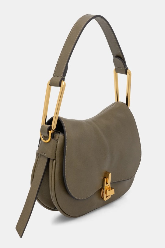 Kožená kabelka Coccinelle COCCINELLEMAGIE VINTAGE E1.RJL.58.01.01 zelená AW24