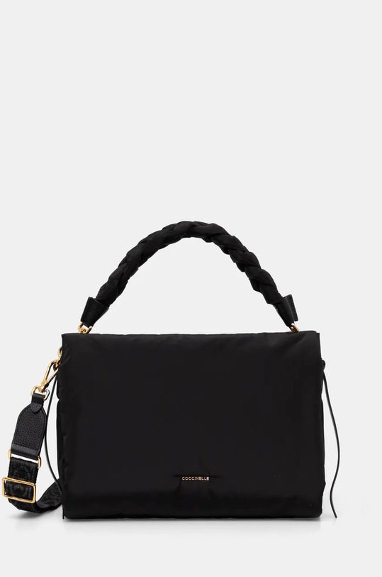 Kabelka Coccinelle BOHEME PUFFY NYLON hladký černá E1.RT2.19.02.01
