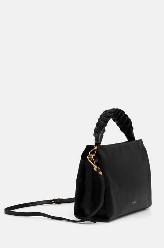 Kožená kabelka Coccinelle BOHEME VINTAGE E1.RT3.19.02.01 černá AW24