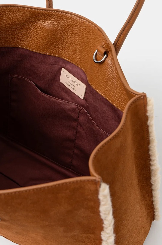 Coccinelle torebka COCCINELLEMYRTHA ECO SHE. E1.RXK.18.02.01 brązowy