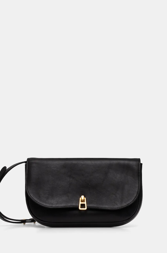 Coccinelle poseta de piele COCCINELLEMAGIE VINTAGE uni negru E5.RJL.55.01.01