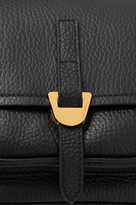 Accesorii Coccinelle poseta de piele COCCINELLECAMPUS E1.RFF.55.01.01 negru