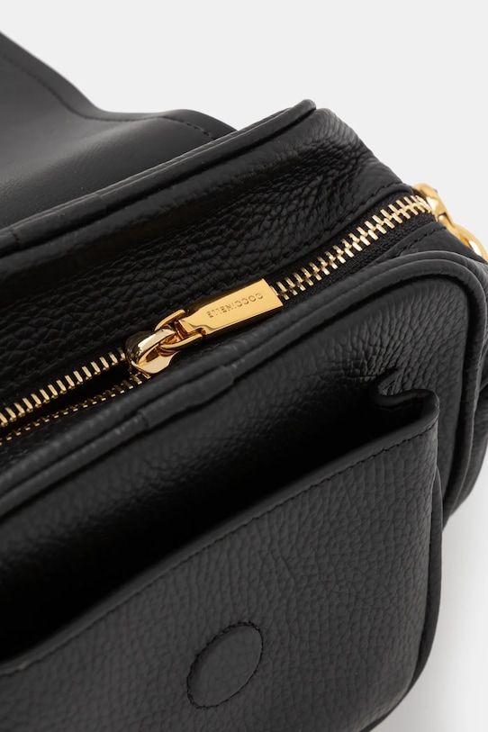 Coccinelle poseta de piele COCCINELLECAMPUS E1.RFF.55.01.01 negru