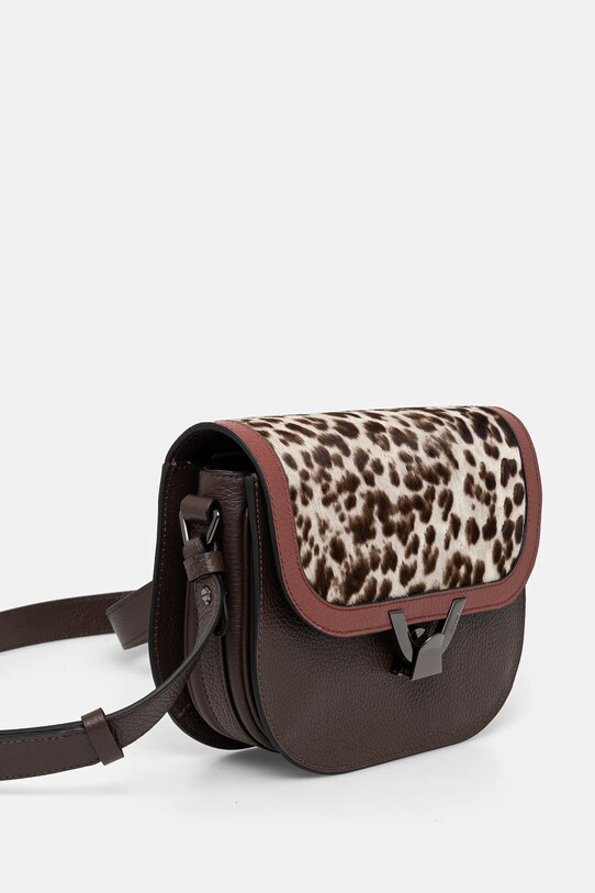 Coccinelle borsa a mano in pelle COCCINELLEDEW MULTIMATER. E1.RTM.15.03.01 marrone AW24