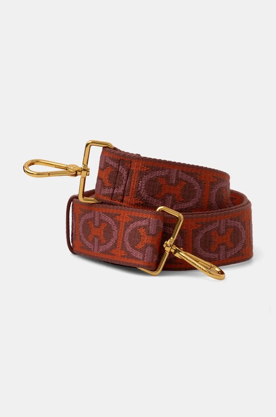 Coccinelle pasek do torebki NASTRO MONOGRAM TRICOLOR pasek do torebki pomarańczowy E3.N24.68.25.21