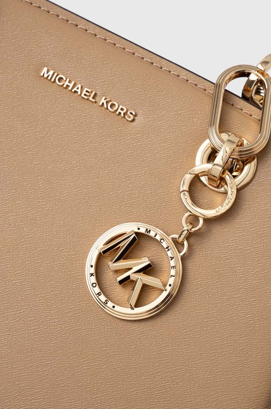 Δερμάτινη τσάντα MICHAEL Michael Kors μπεζ 30S4GCYS1T