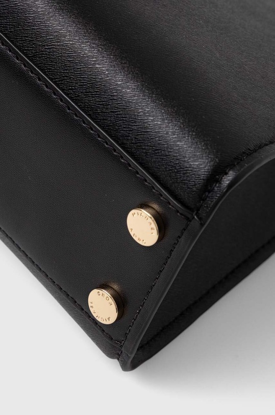 Kožená kabelka MICHAEL Michael Kors čierna 30S4GCYS1T