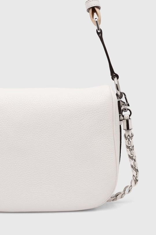 Accesorii MICHAEL Michael Kors borseta de piele 30S4S04M8L alb