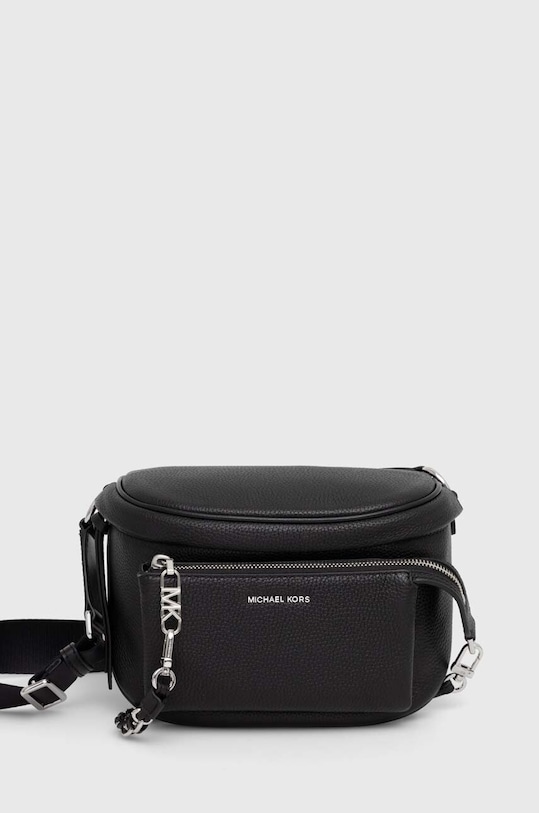 MICHAEL Michael Kors nerka skórzana skóra licowa czarny 30S4S04M8L